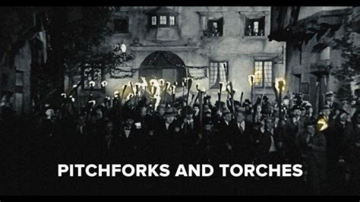 Why pitchforks and torches?