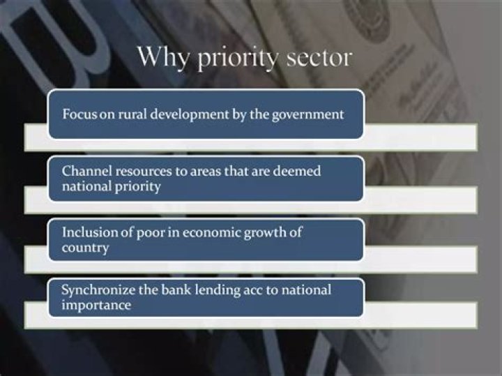 Why priority sector lending is important?