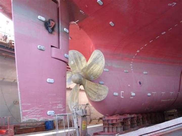 Why rudder is situated aft of the ship?