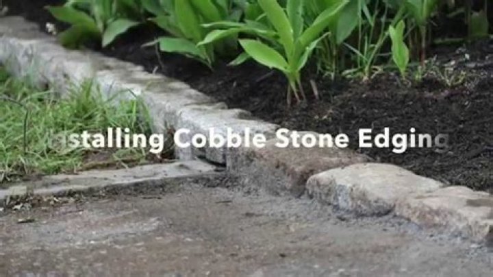 Why were cobblestones used?