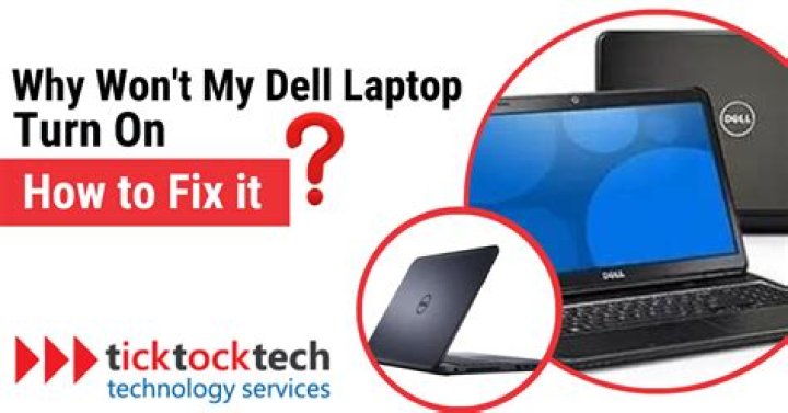 Why won't dell laptop turn on?