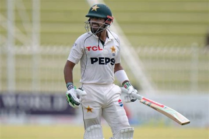 Will babar play second test?